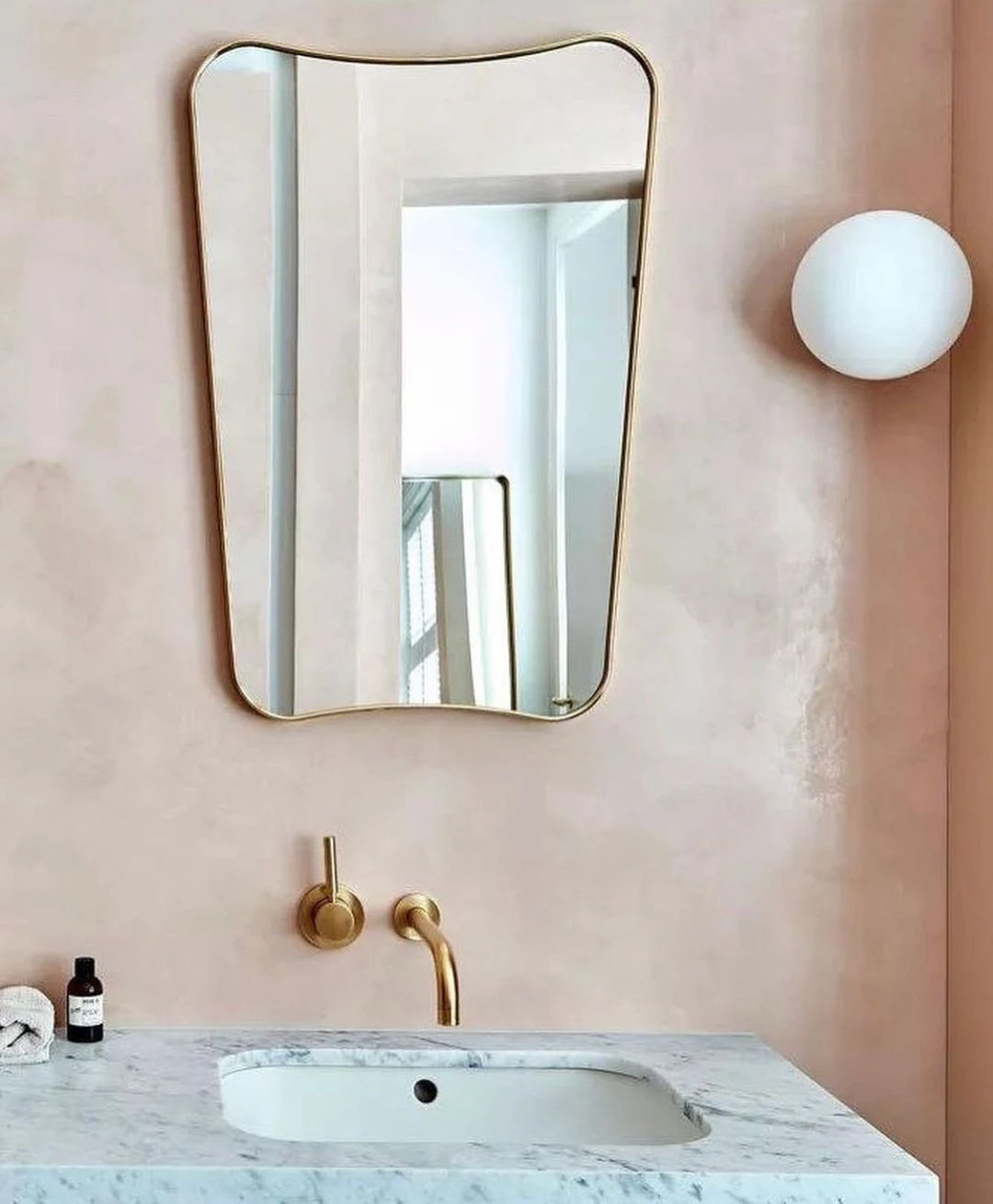 H Irregular Mirror Italian Style Asymmetrical Mirror