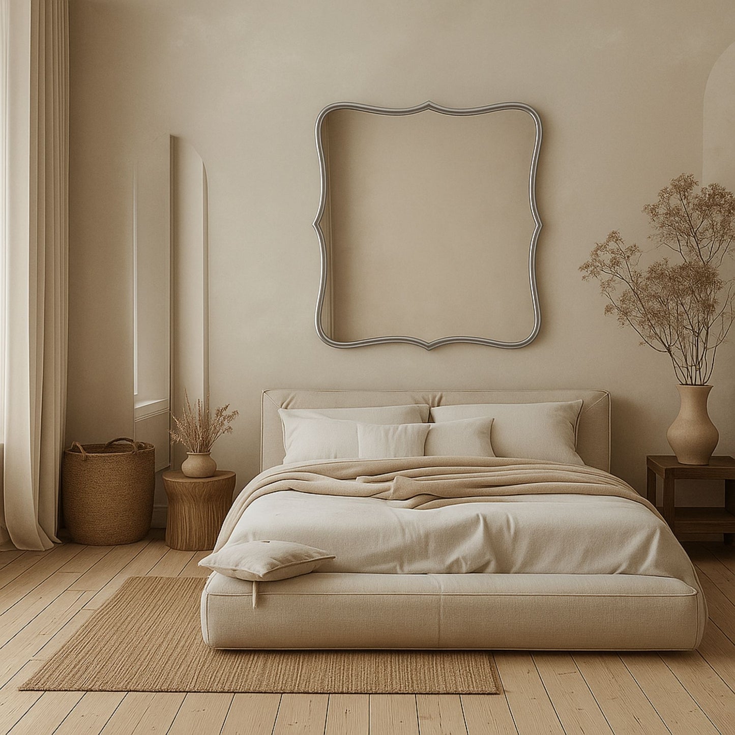 Ayvacık Asymmetrical Wall Mirror