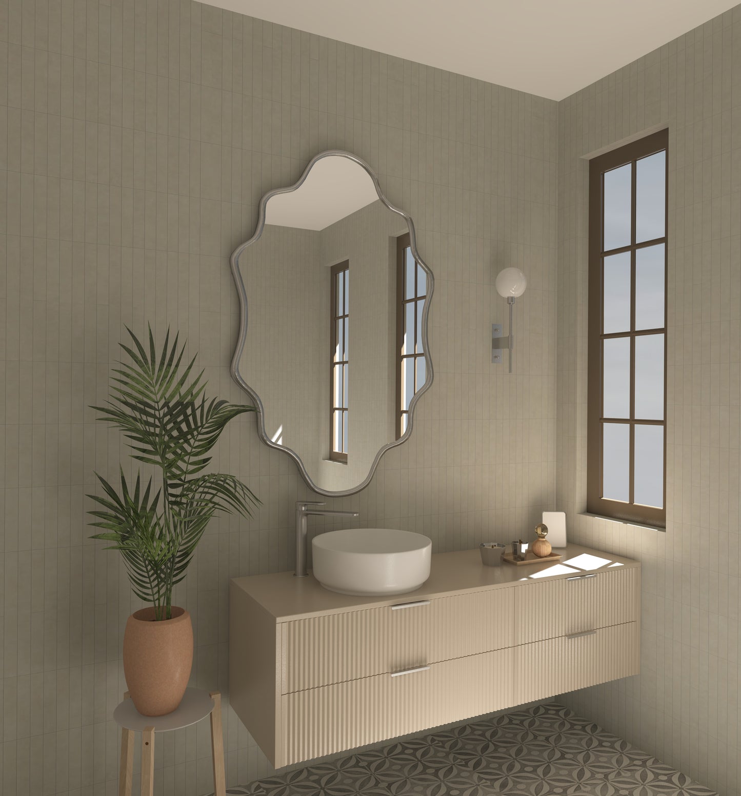 Dubai Irregular Wall Mirror