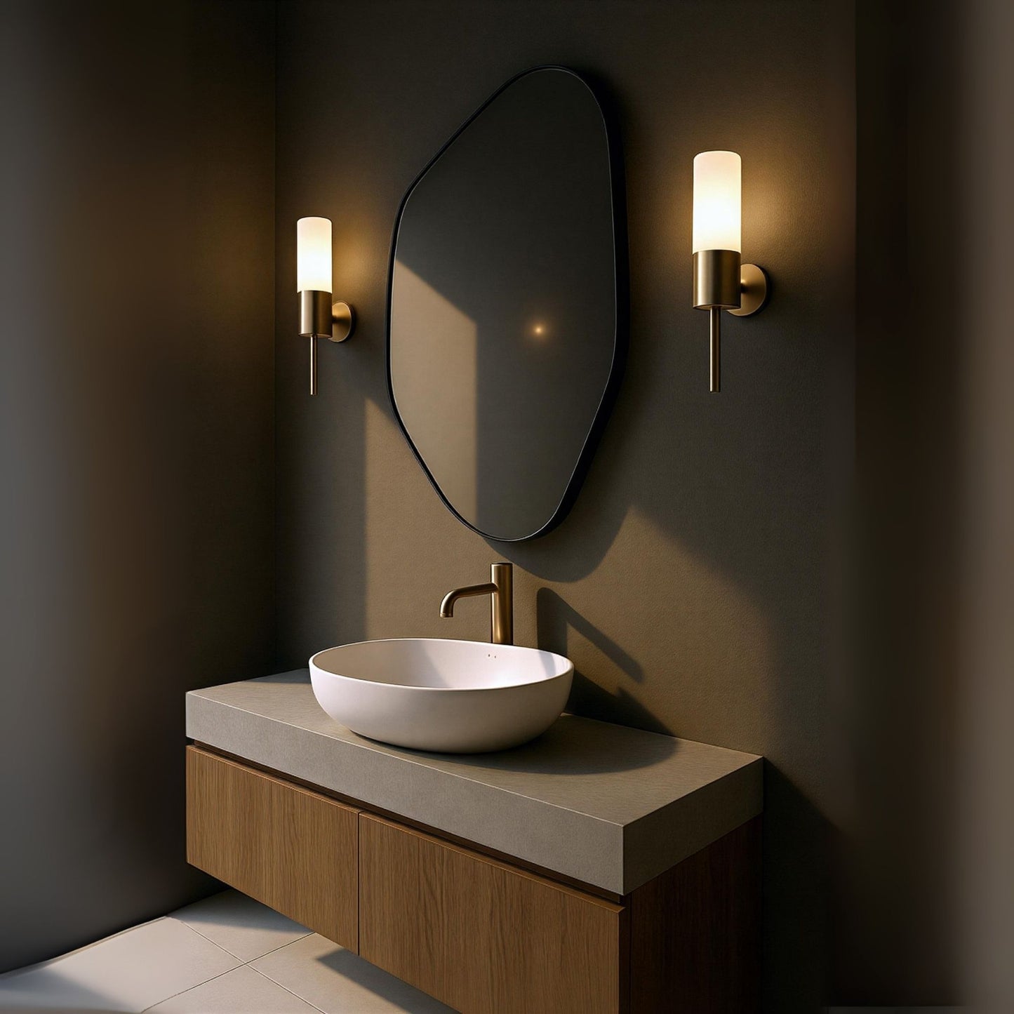 Capri Irregular Elegant Mirror