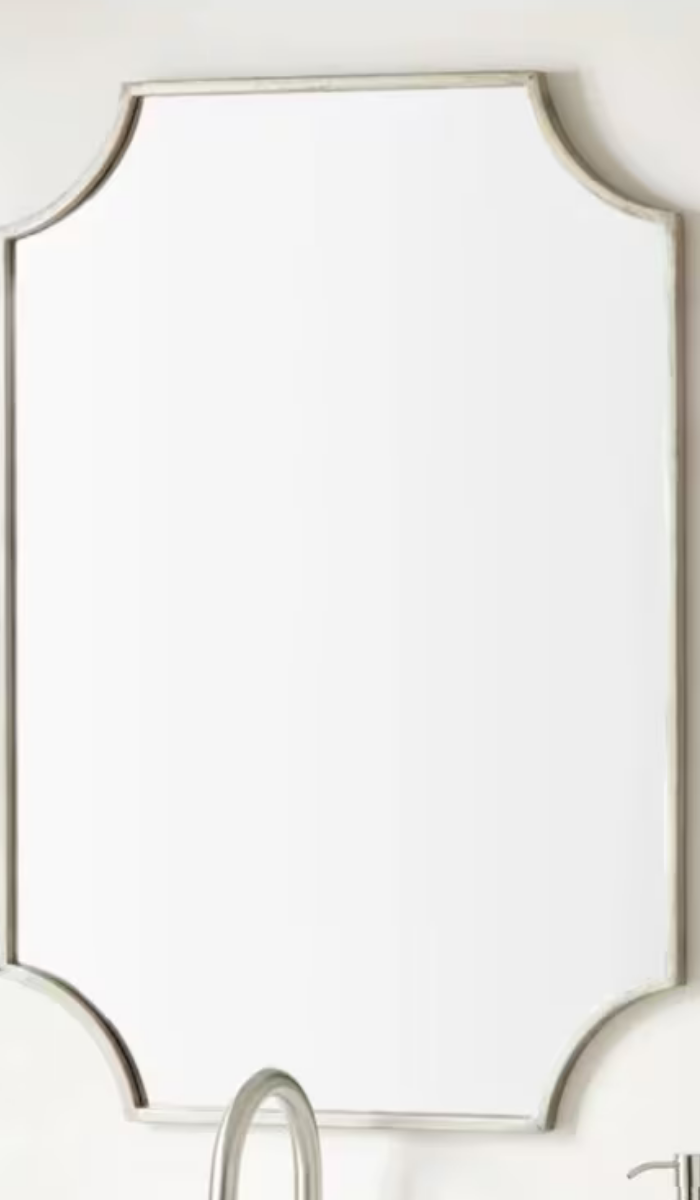 Rectangular Asymmetrical Mirror Aesthetic Irregular Mirror