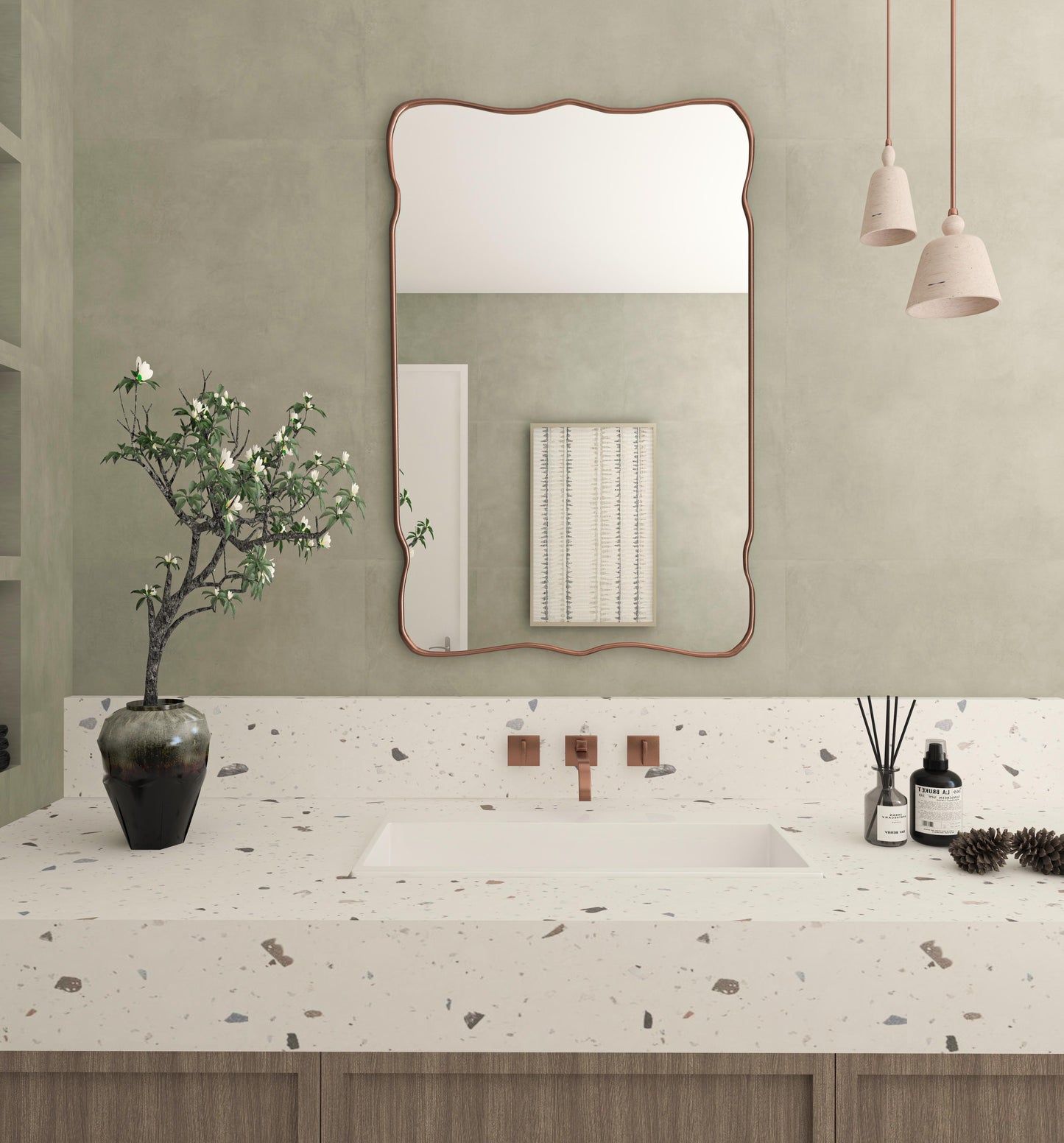 Lapseki Asymmetrical Mirror
