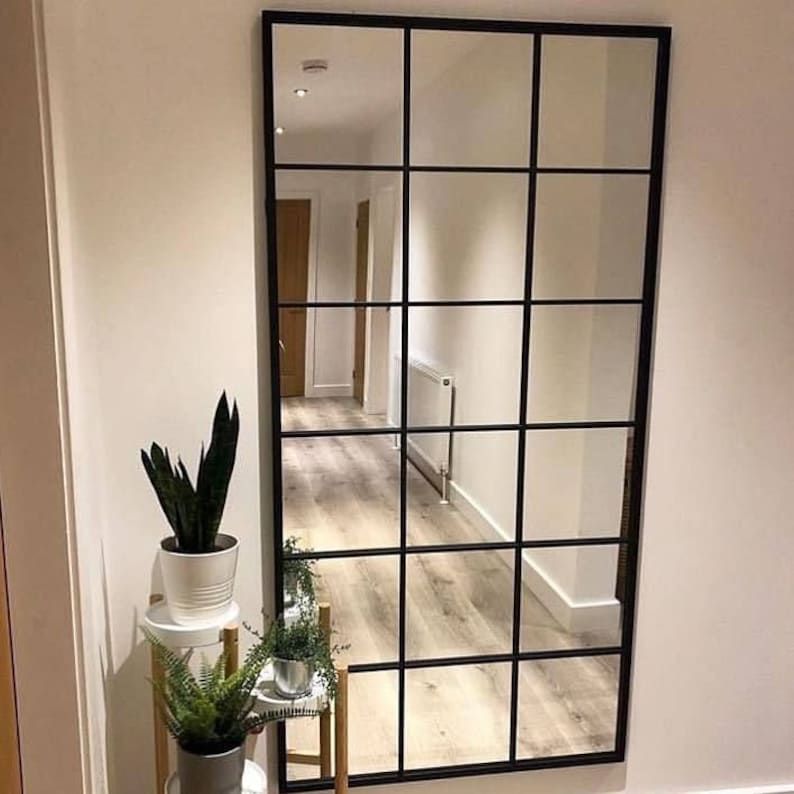 Full Length Window Mirror