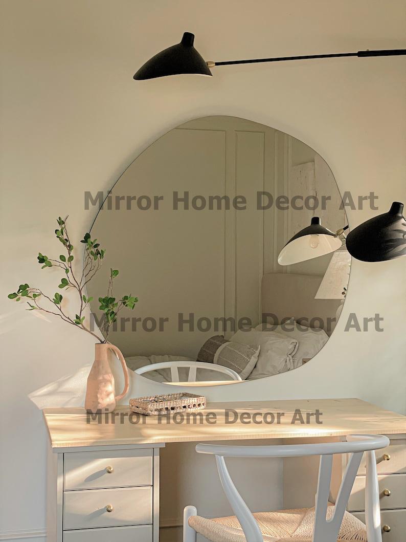 Organic Geometry Asymmetrical Mirror