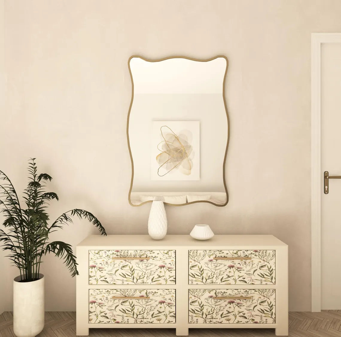 Baveria Irregular Wall Mirror
