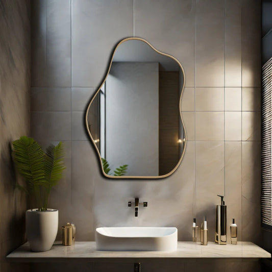 Caria Irregular Wall Mirror