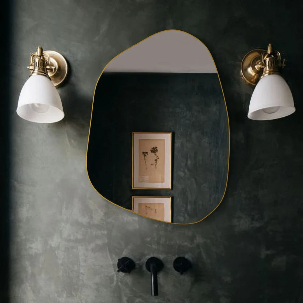 Aura Irregular Unique Aesthetic Asymmetrical Mirror