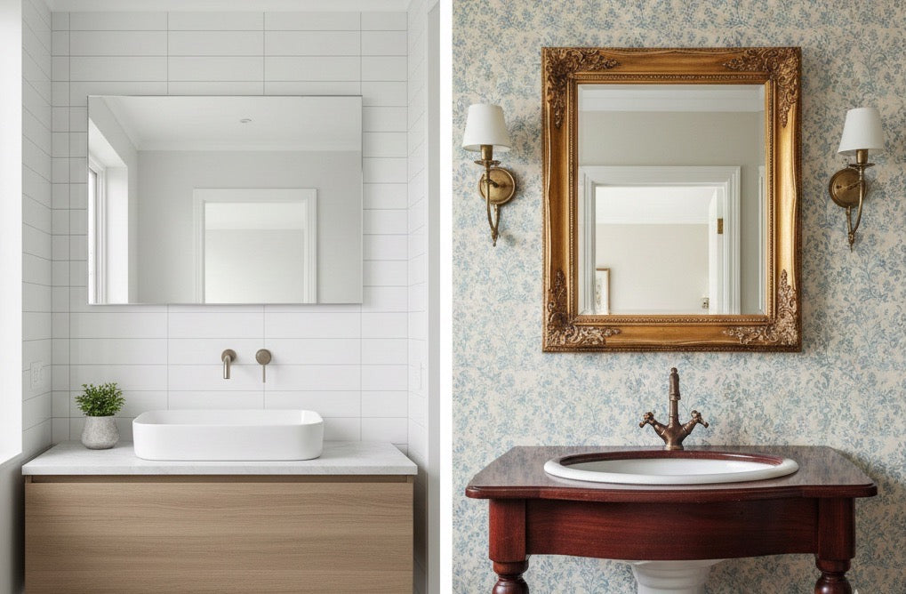 Framed vs. Unframed Mirrors: Which is Best for Your Space?