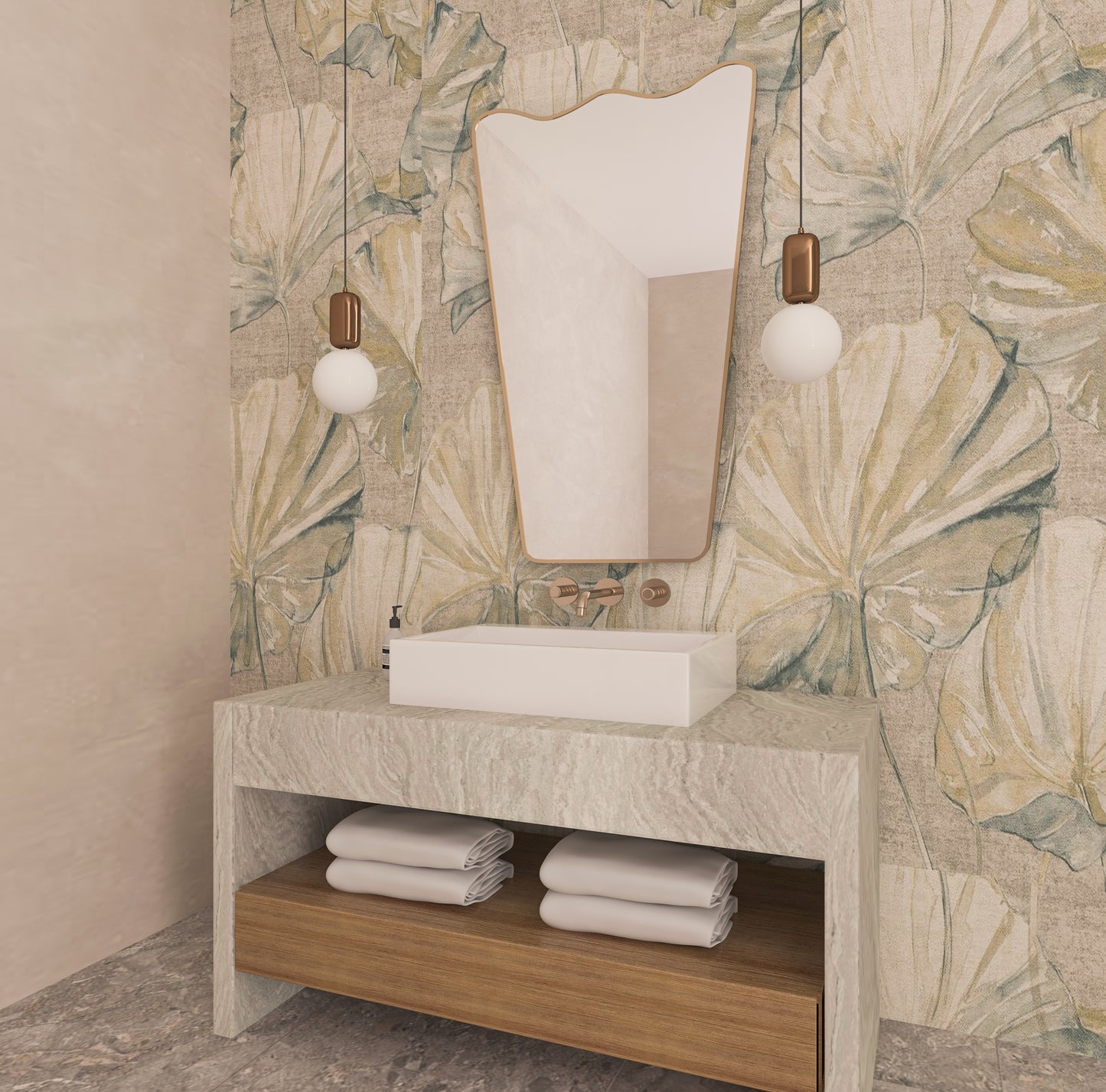 Wavy Irregular Mirror