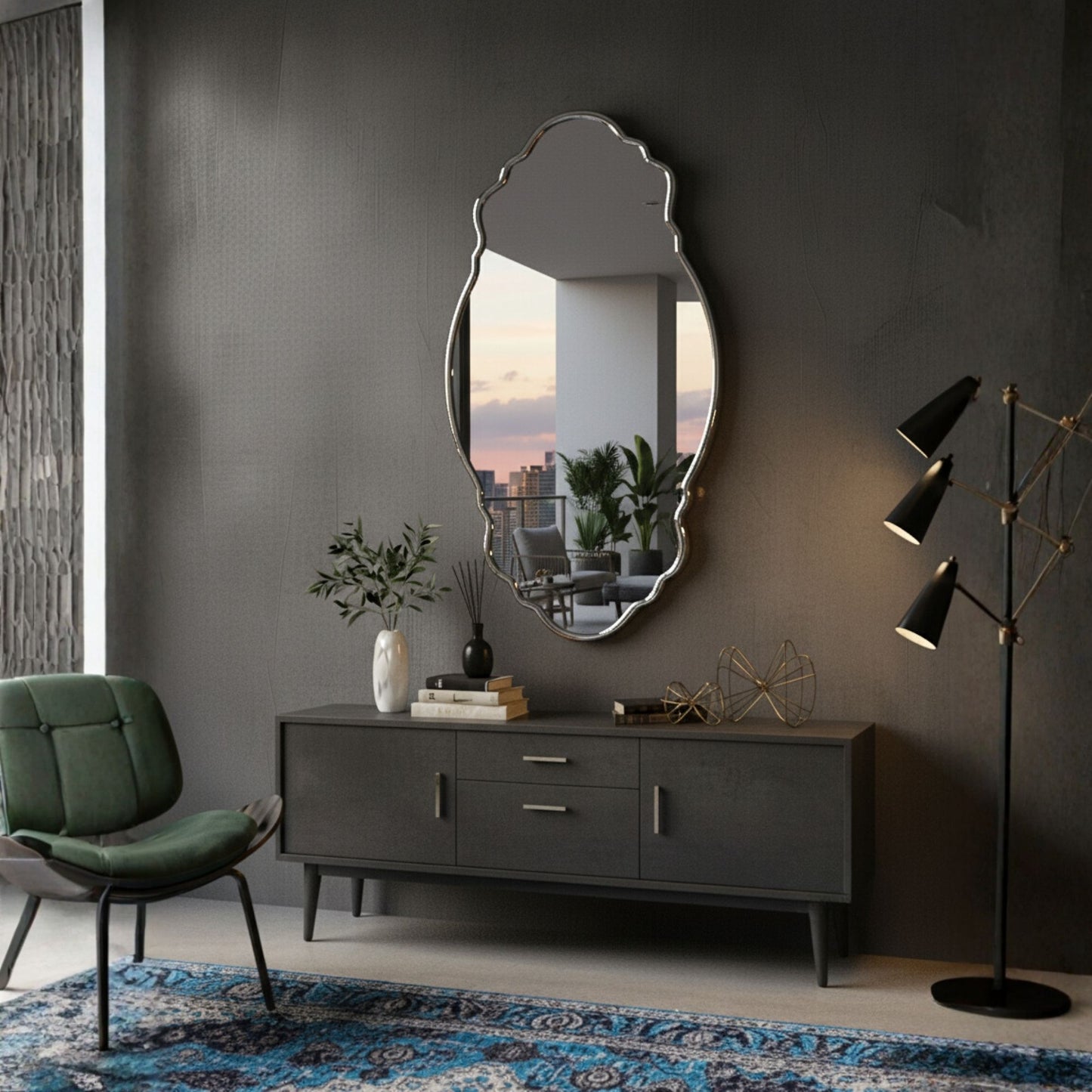 Foca Irregular Wall Mirror