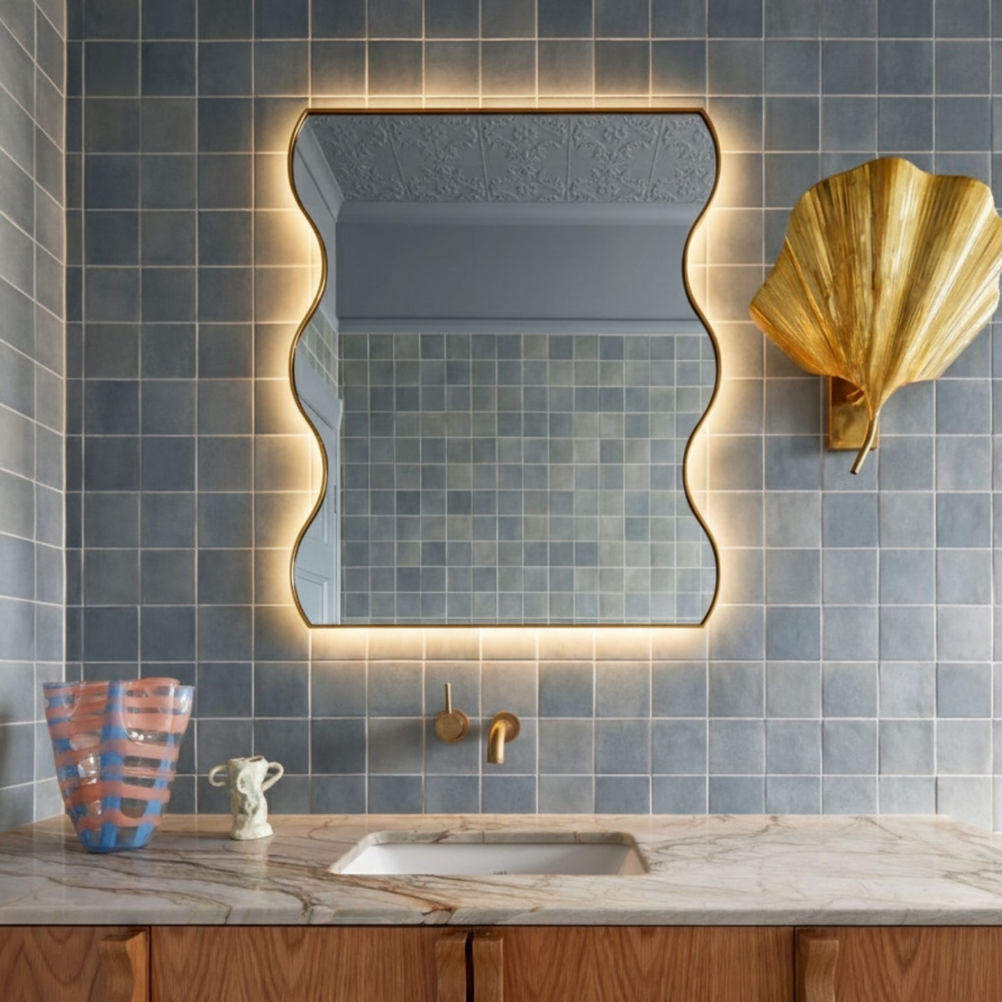 Austin Asymmetrical Vanity Mirror