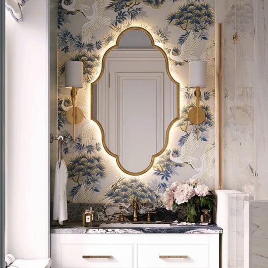 Moda Irregular Bathroom Mirror
