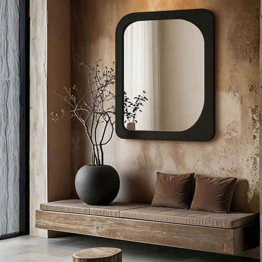 Balkan Asymmetrical Decorative Wall Mirror