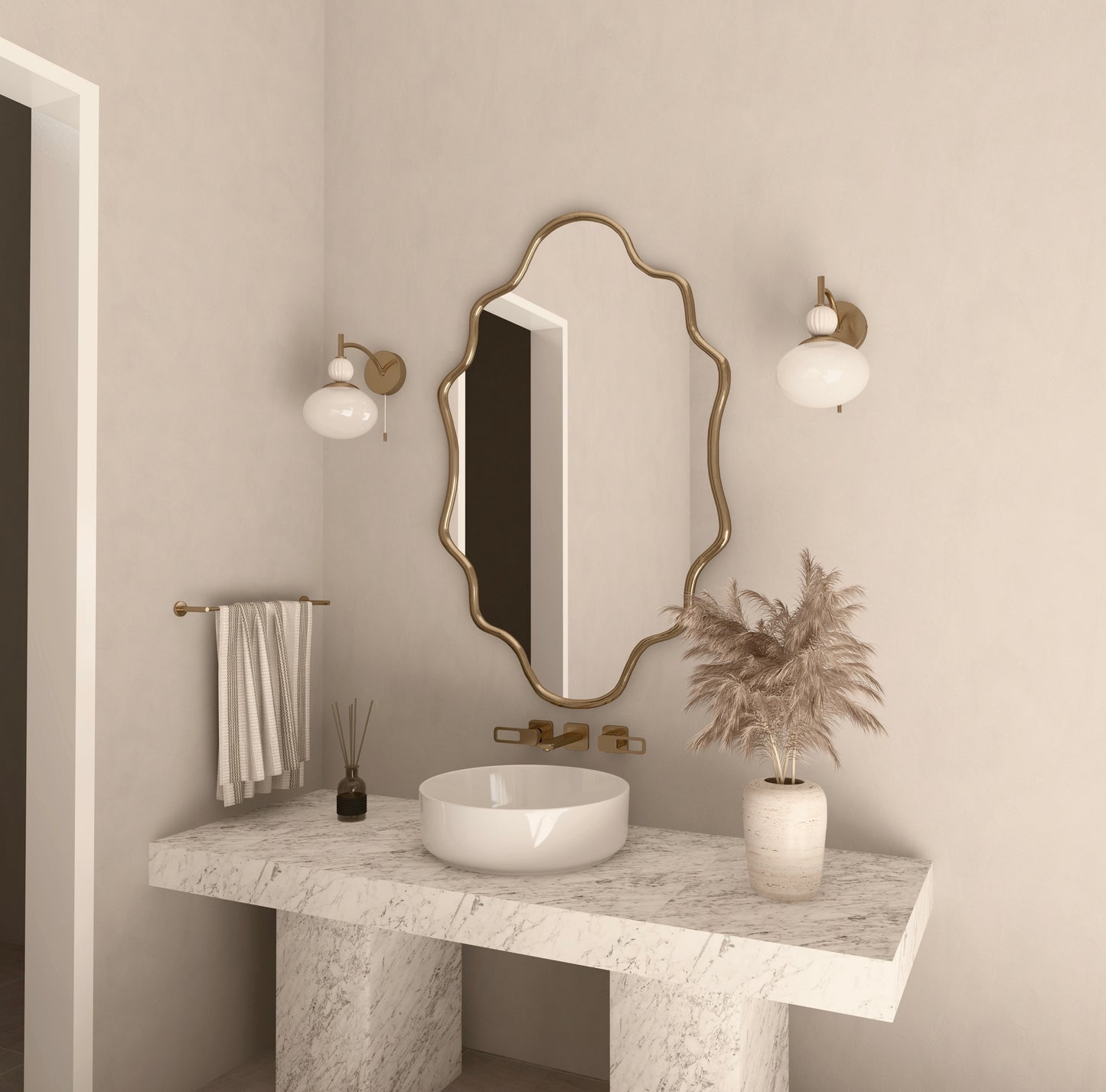 Dubai Irregular Wall Mirror