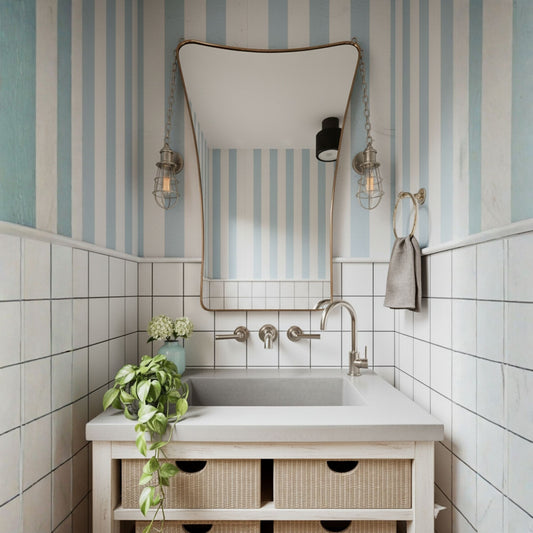 Iskele Asymmetrical Decor Mirror - Handmade Irregular Wall Mirror | Alpken