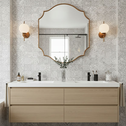 Lefke Asymmetrical Home Mirror