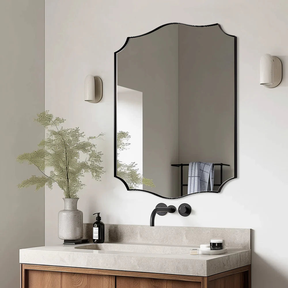 Asymmetrical Wall Mirror