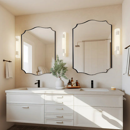 Asymmetrical Wall Mirror