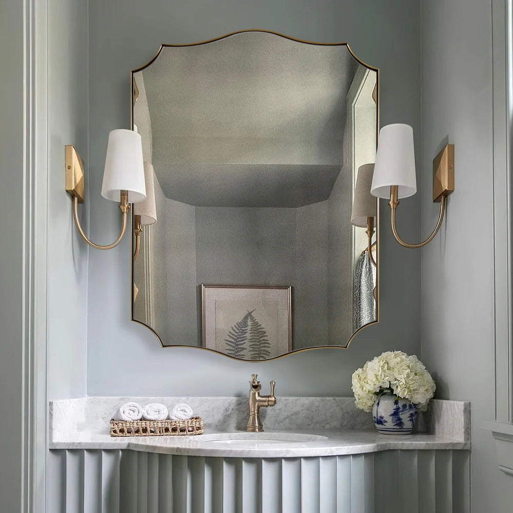 Asymmetrical Wall Mirror