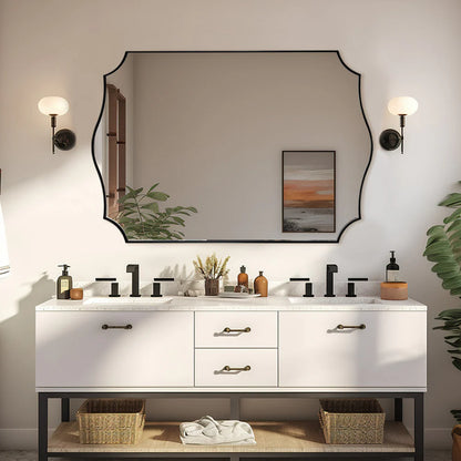 Asymmetrical Wall Mirror