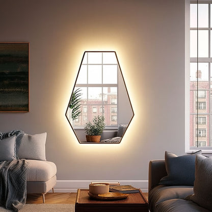 Irregular Diamond Mirror