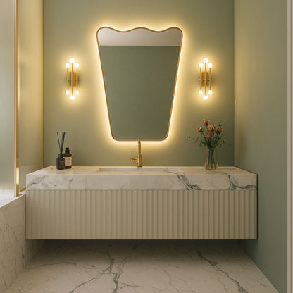 Wavy Irregular Mirror