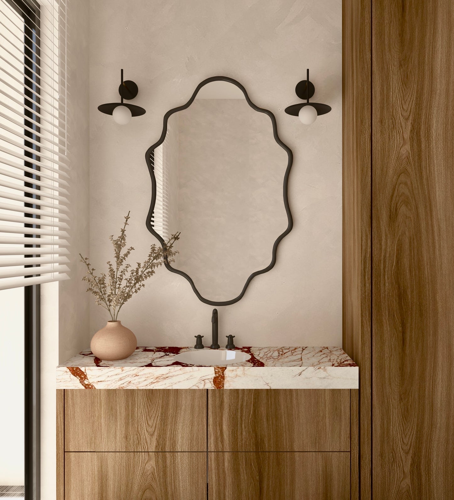 Dubai Irregular Wall Mirror
