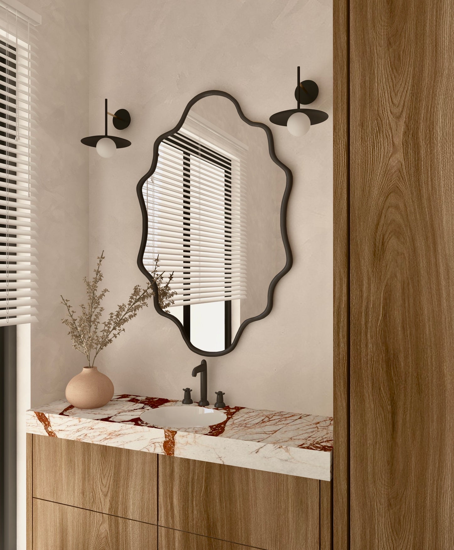 Dubai Irregular Wall Mirror