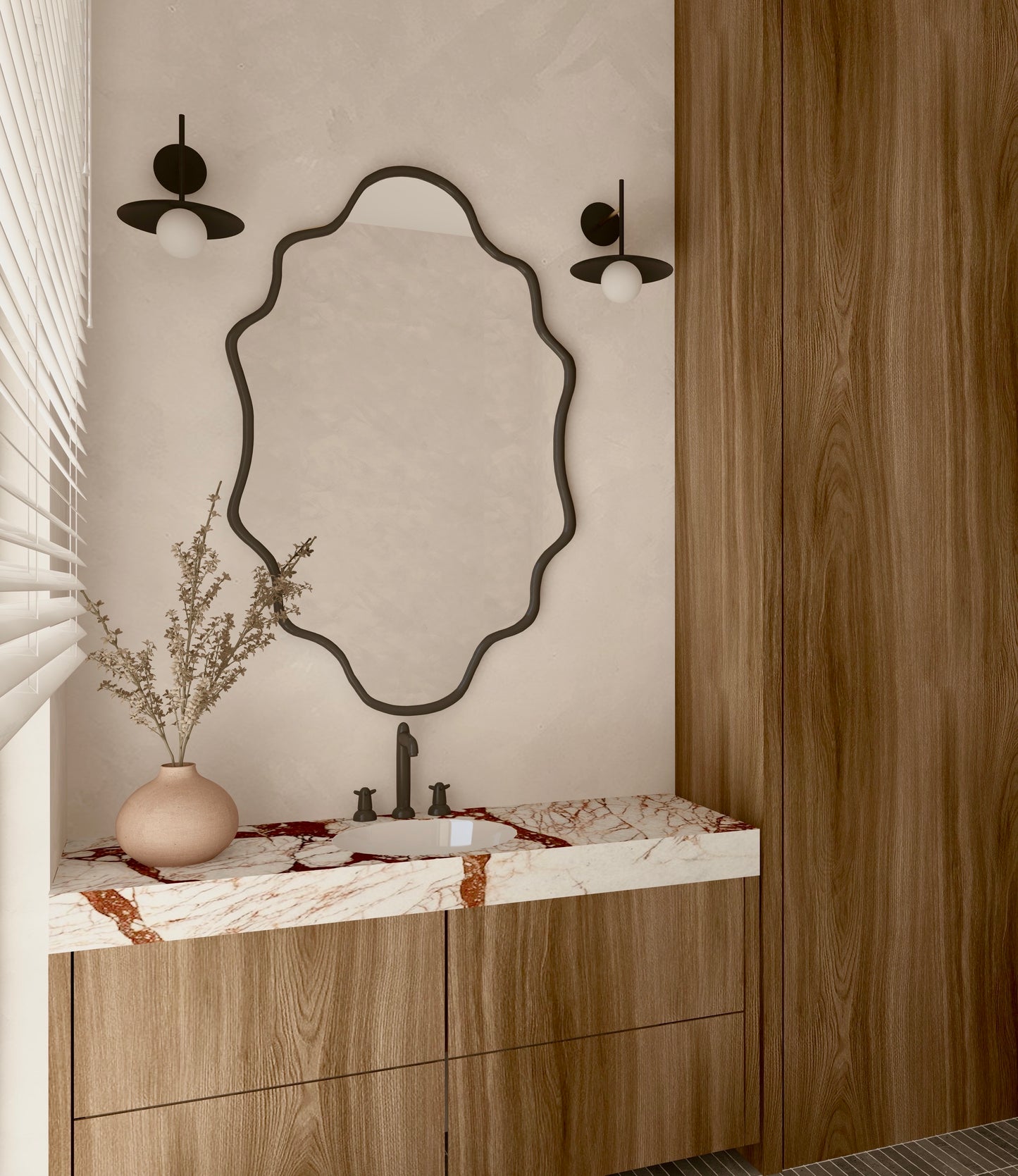 Dubai Irregular Wall Mirror