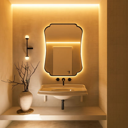 Julia Irregular Italian Unique Wall Mirror