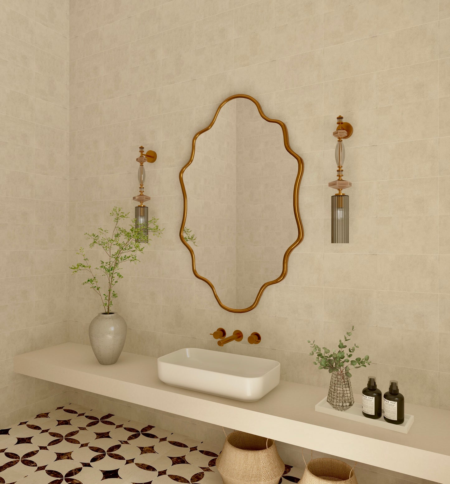 Dubai Irregular Wall Mirror