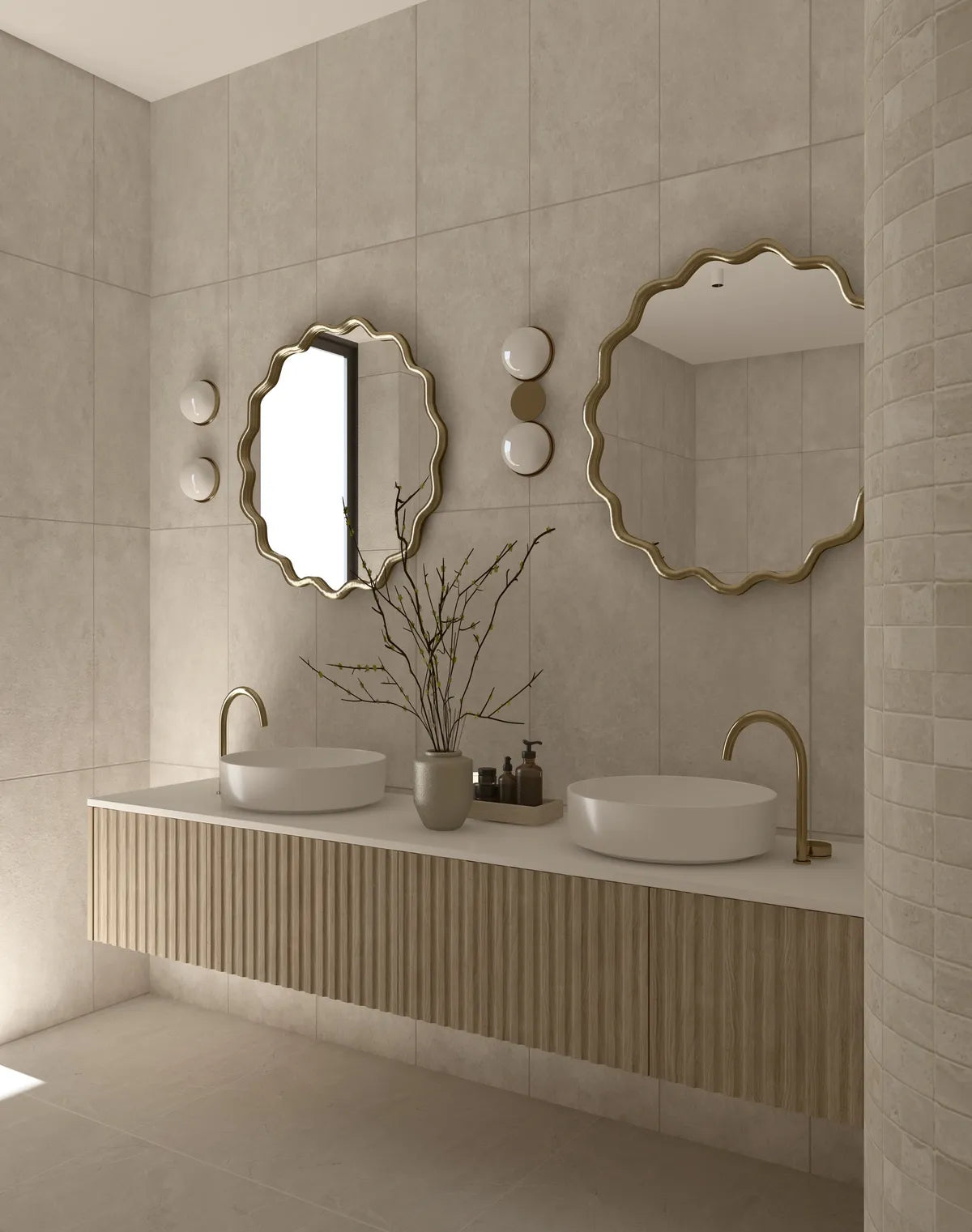 Orlando American Style Irregular Mirror