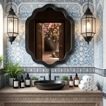 Three Ways Irregular Decorative Mirror