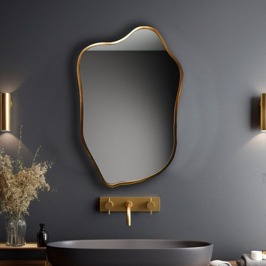 Asymmetrical Irregular Wall Mirror