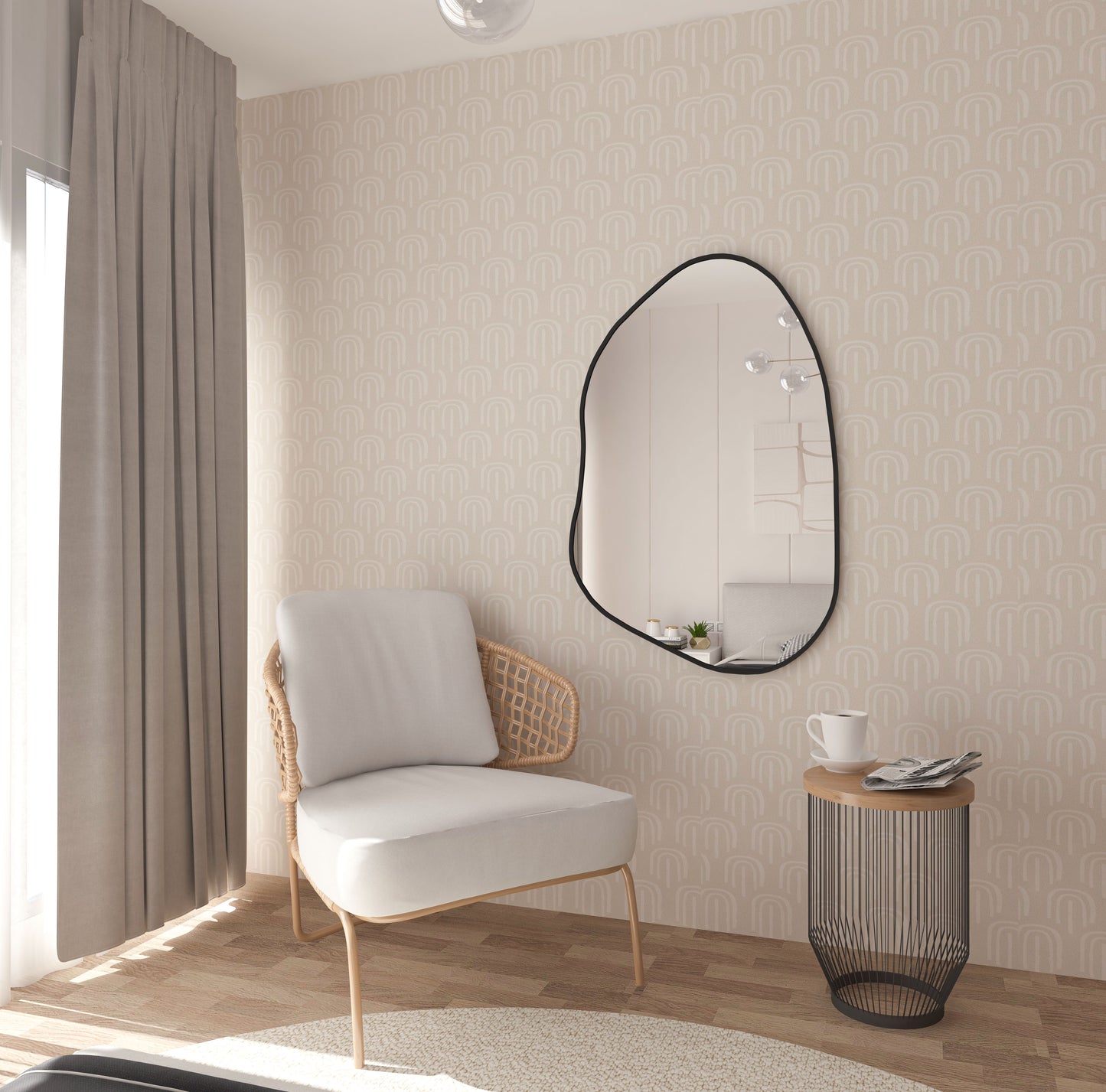 Cardak Asymmetrical Wall Mirror