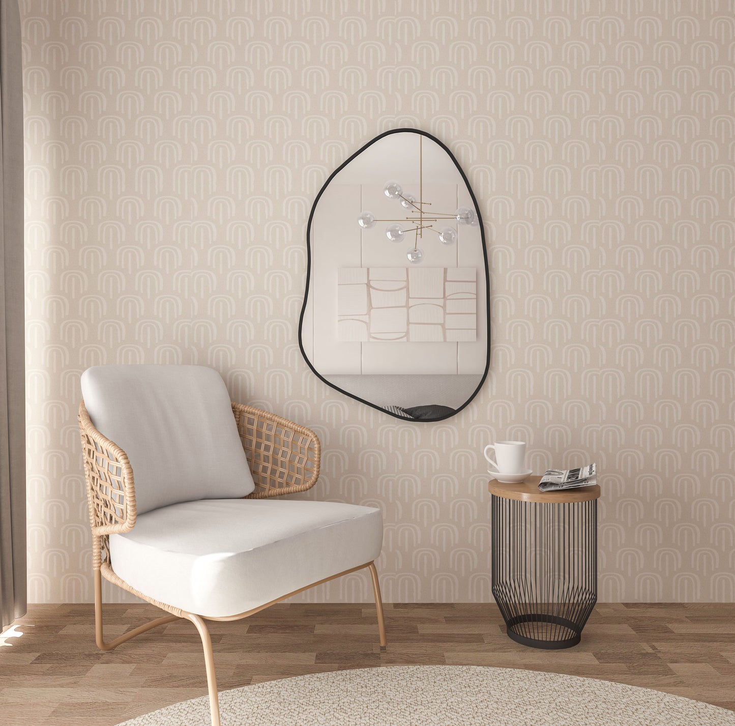 Cardak Asymmetrical Wall Mirror