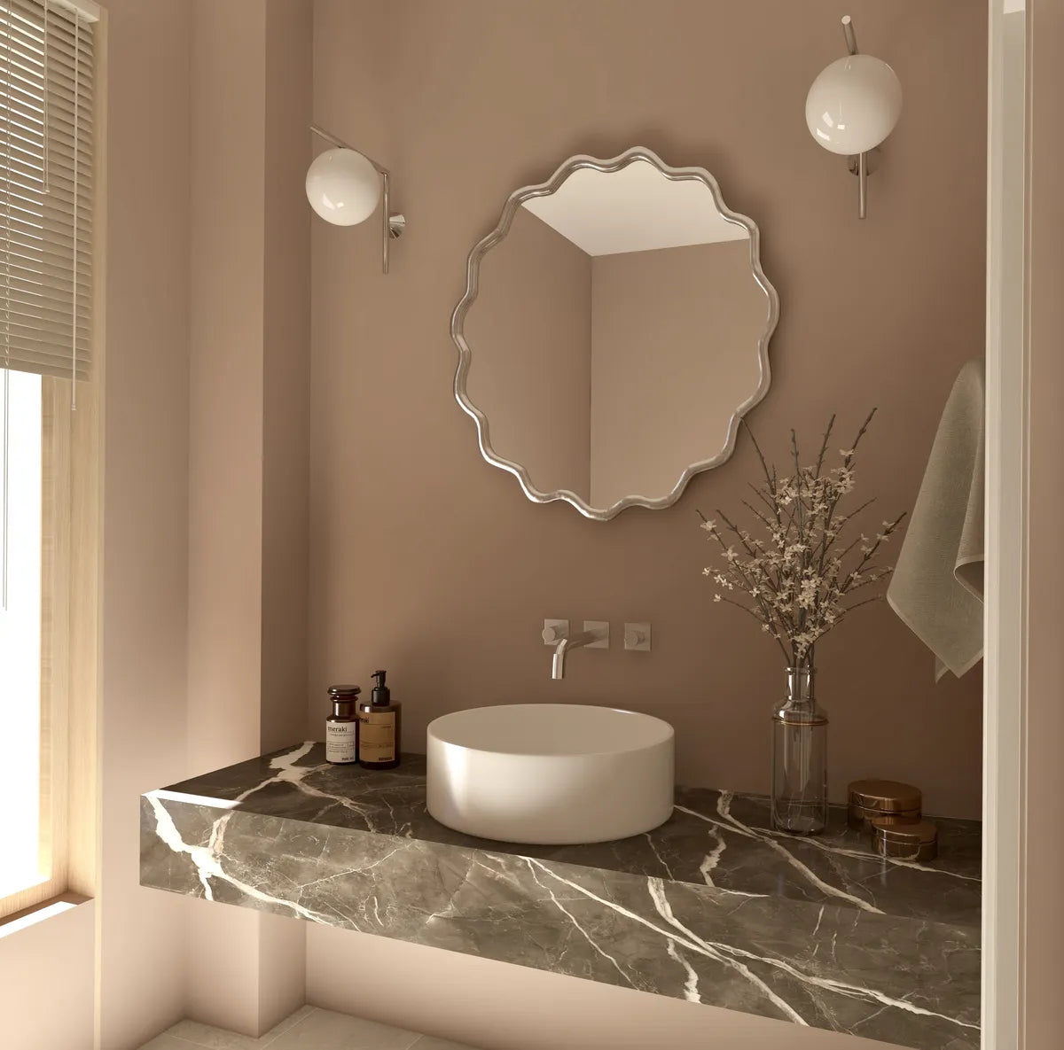 Orlando American Style Irregular Mirror