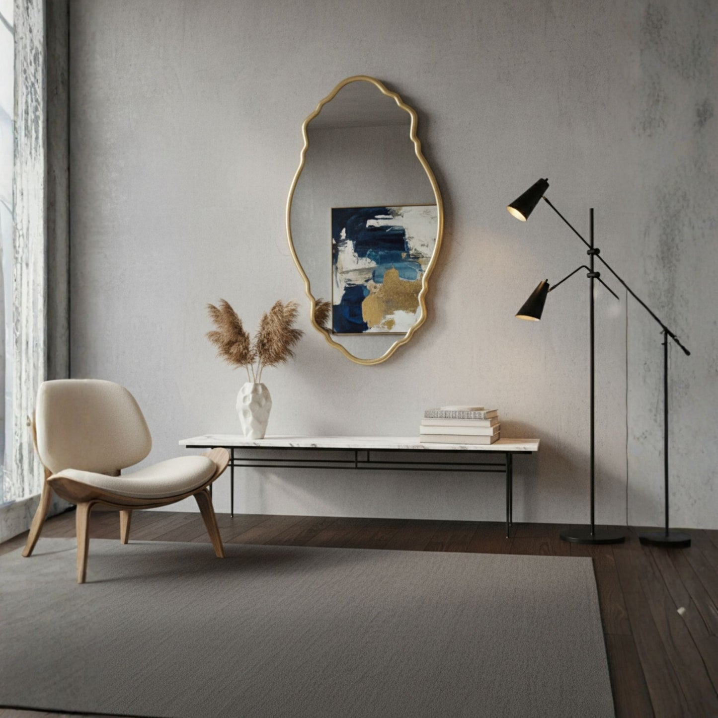 Foca Irregular Wall Mirror