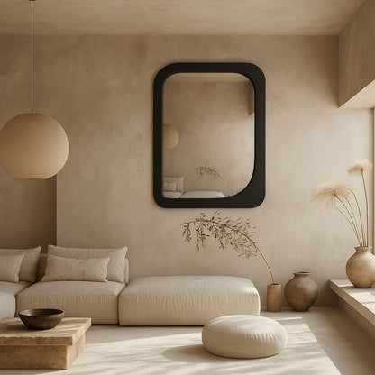 Balkan Asymmetrical Decorative Wall Mirror | Unique Design - Alpken
