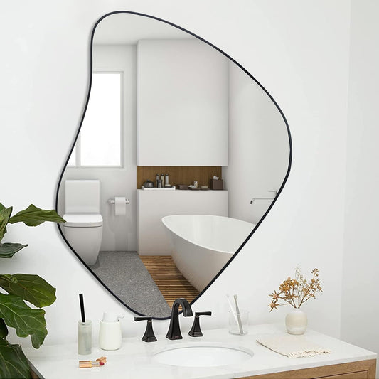 Irregular Mirror, Asymmetrical Wall Mirror