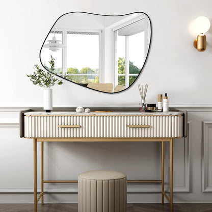 Irregular Mirror, Asymmetrical Wall Mirror