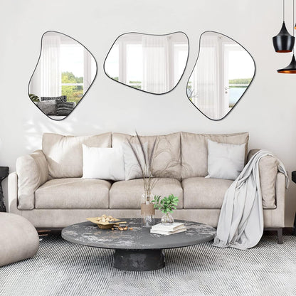 Irregular Mirror, Asymmetrical Wall Mirror