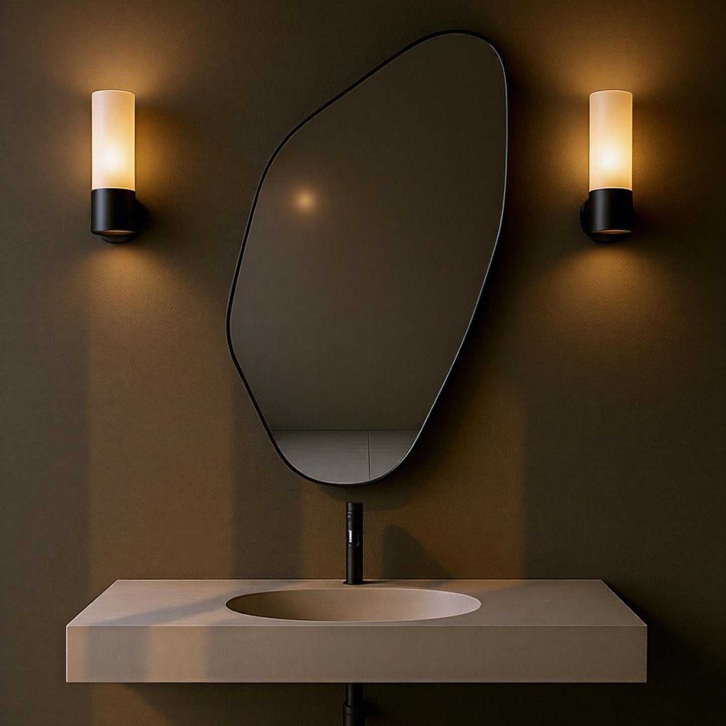 Capri Irregular Elegant Mirror