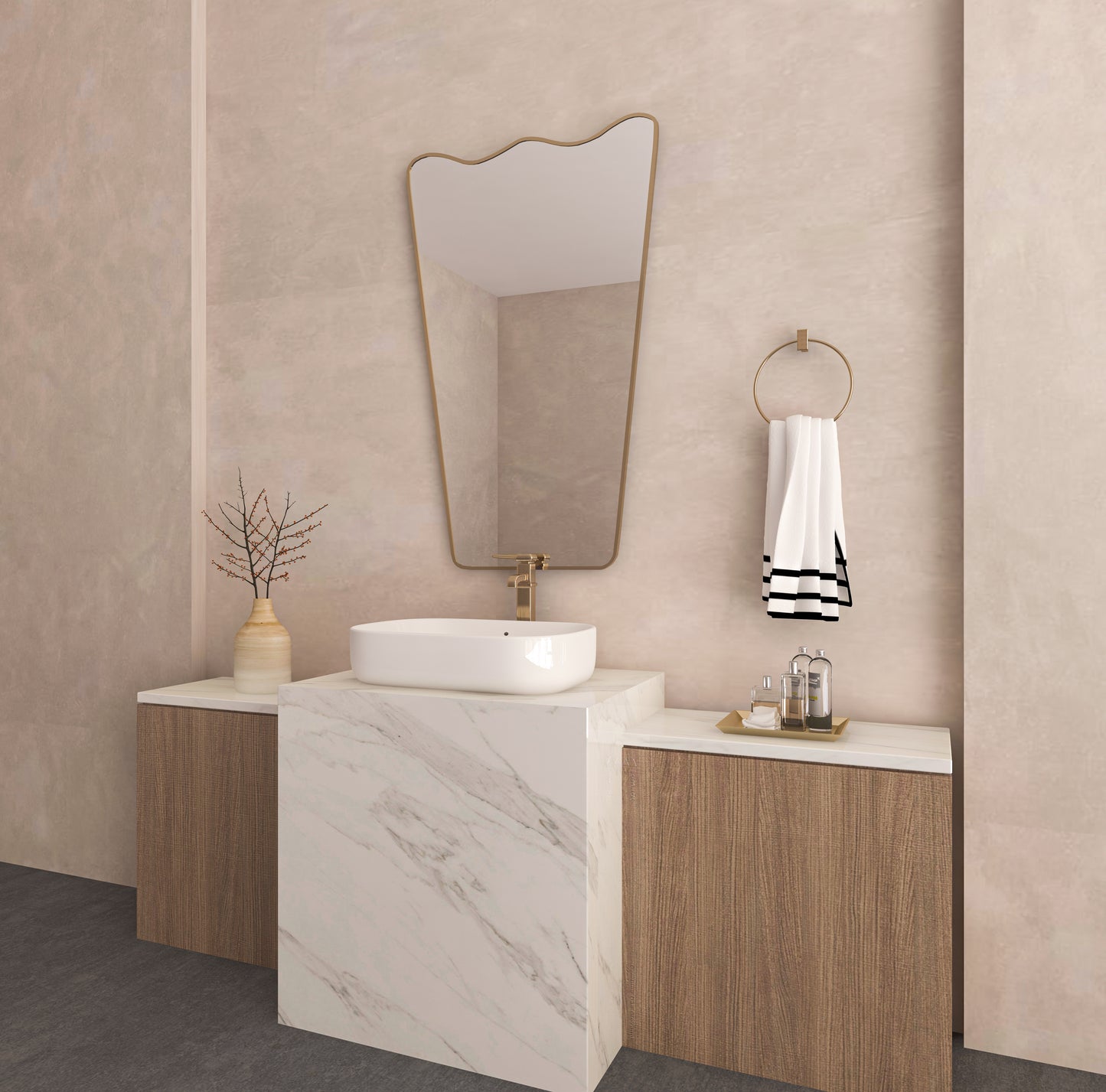 Wavy Irregular Mirror