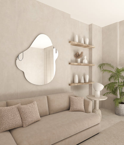 Irregular Wall Mirror Asymmetrical Interior Design Mirror