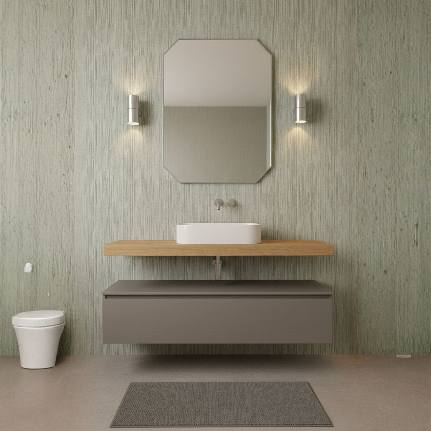 Octagonal Wall Mirror