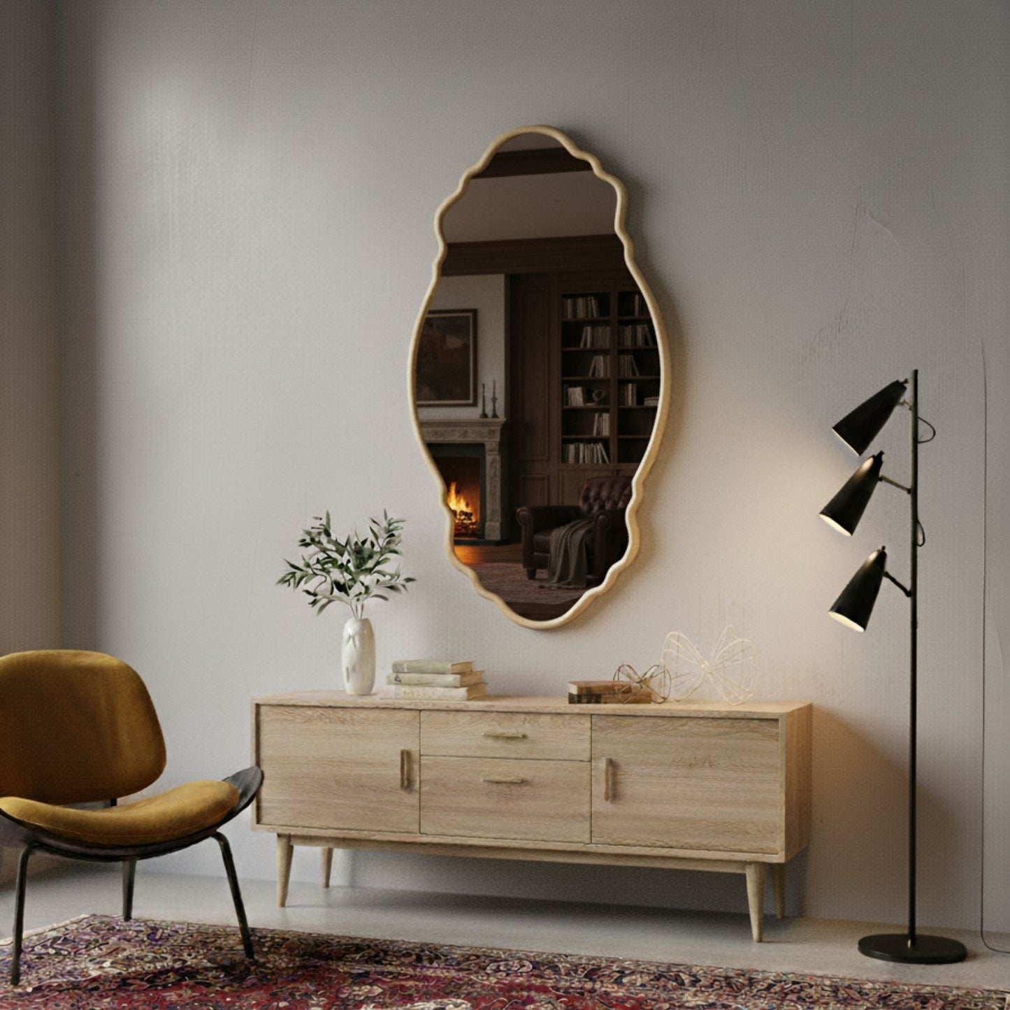 Foca Irregular Wall Mirror
