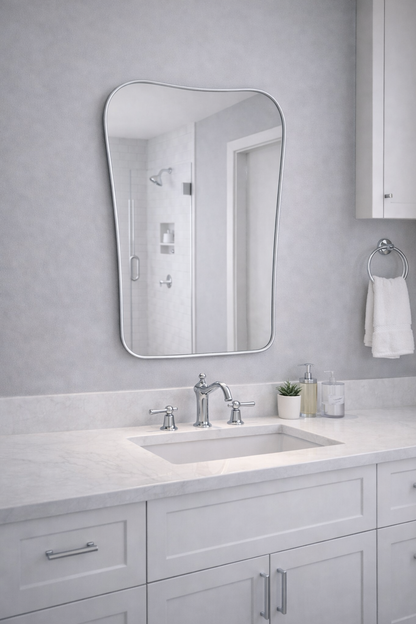 Butterfly Mirror - Unique Asymmetrical Wall Mirror | Alpken