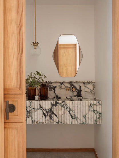 Efes Irregular Asymmetrical Wall Mirror