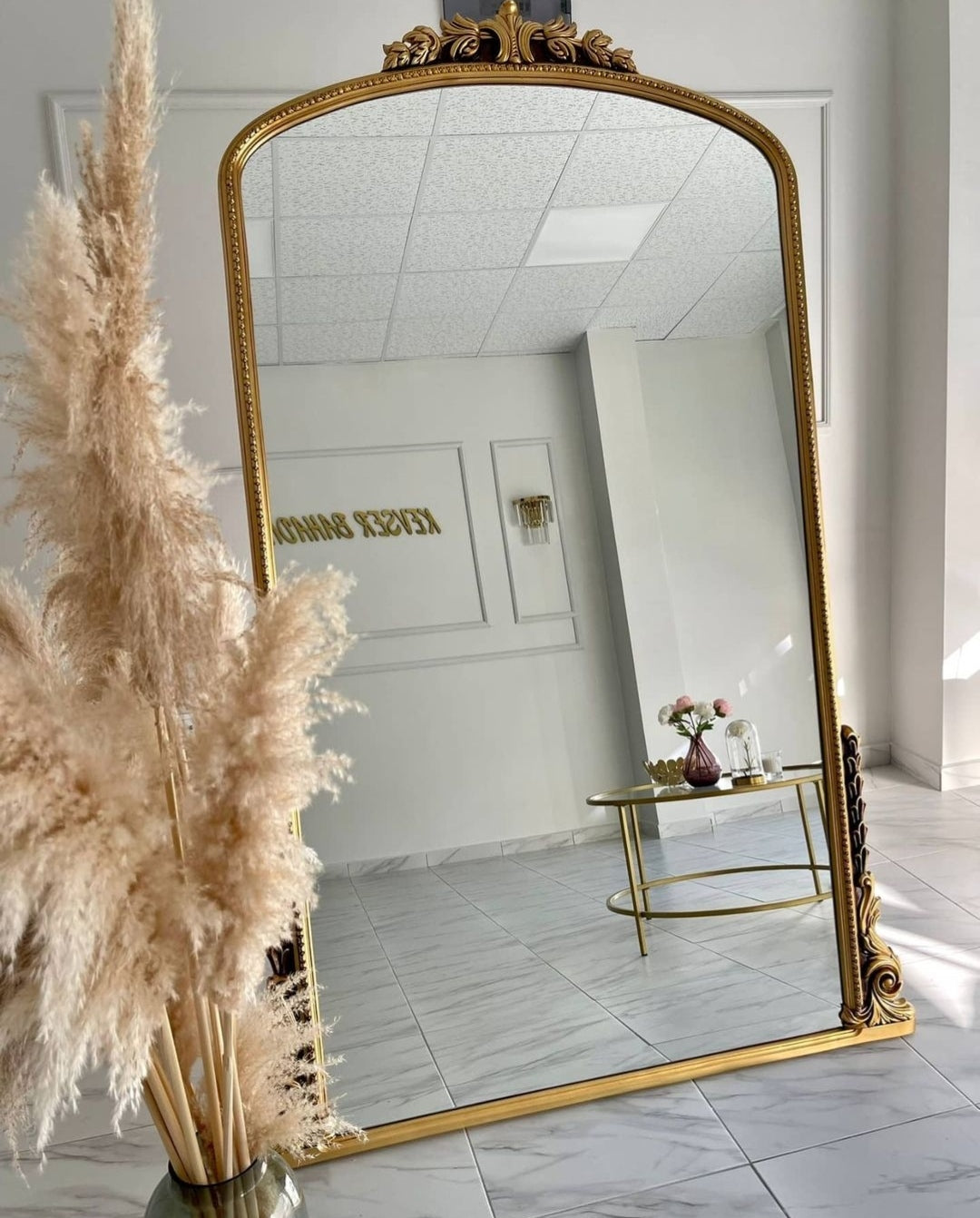 Ornate Saltanat Full-Length Mirror